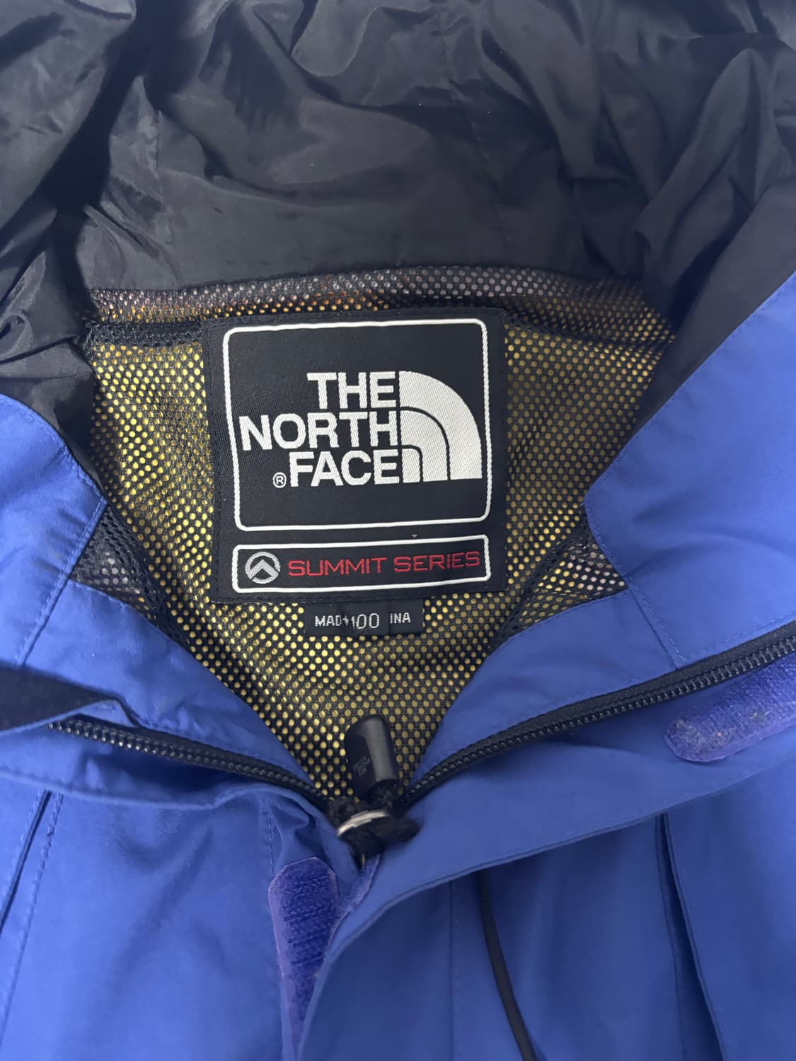 노스페이스 고어텍스 자켓 마린블루 바람막이 (100사이즈) 상품이미지4