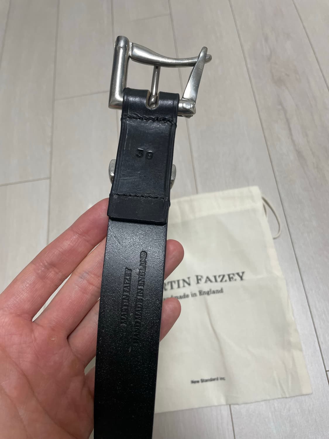 마틴페이지 벨트 38사이즈 상품이미지3