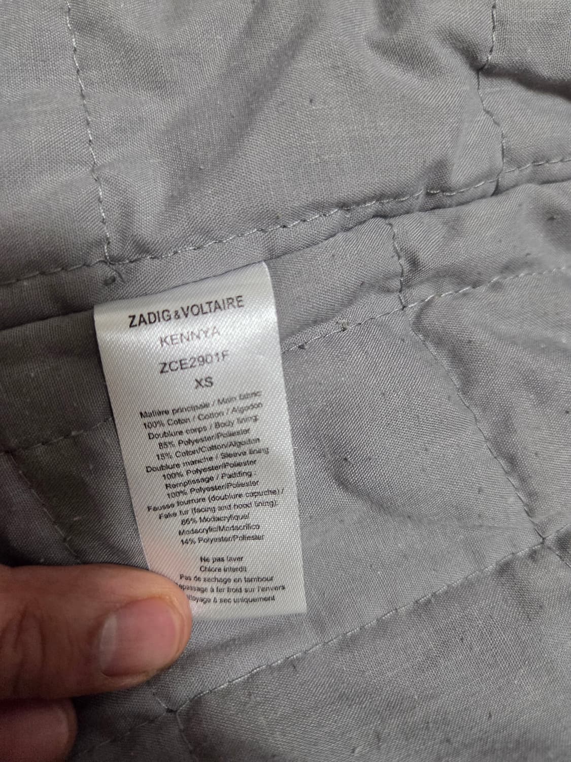 자딕앤볼테르 여성 후드 야상 상품이미지7