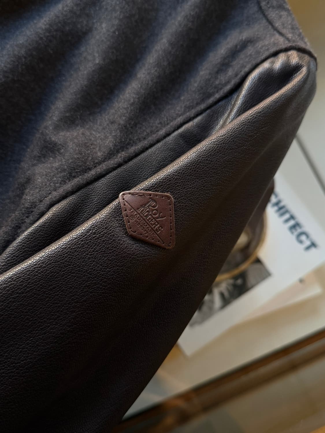 로이 로저스 베지터블 레더 봄버 자켓 100 상품이미지8