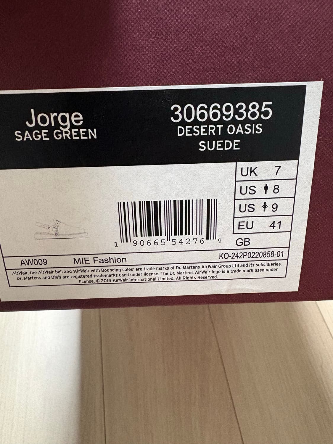 닥터마틴 조지 뮬 260 상품이미지2