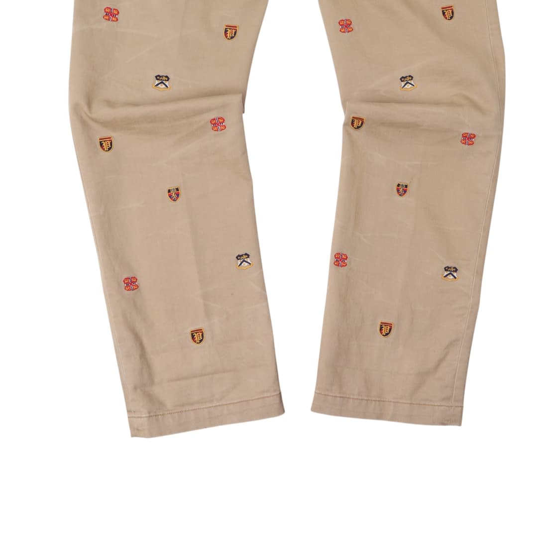 폴로 랄프로렌 베이지 쉴드 자수로고 트윌 코튼 스트레이트핏 팬츠  상품이미지6