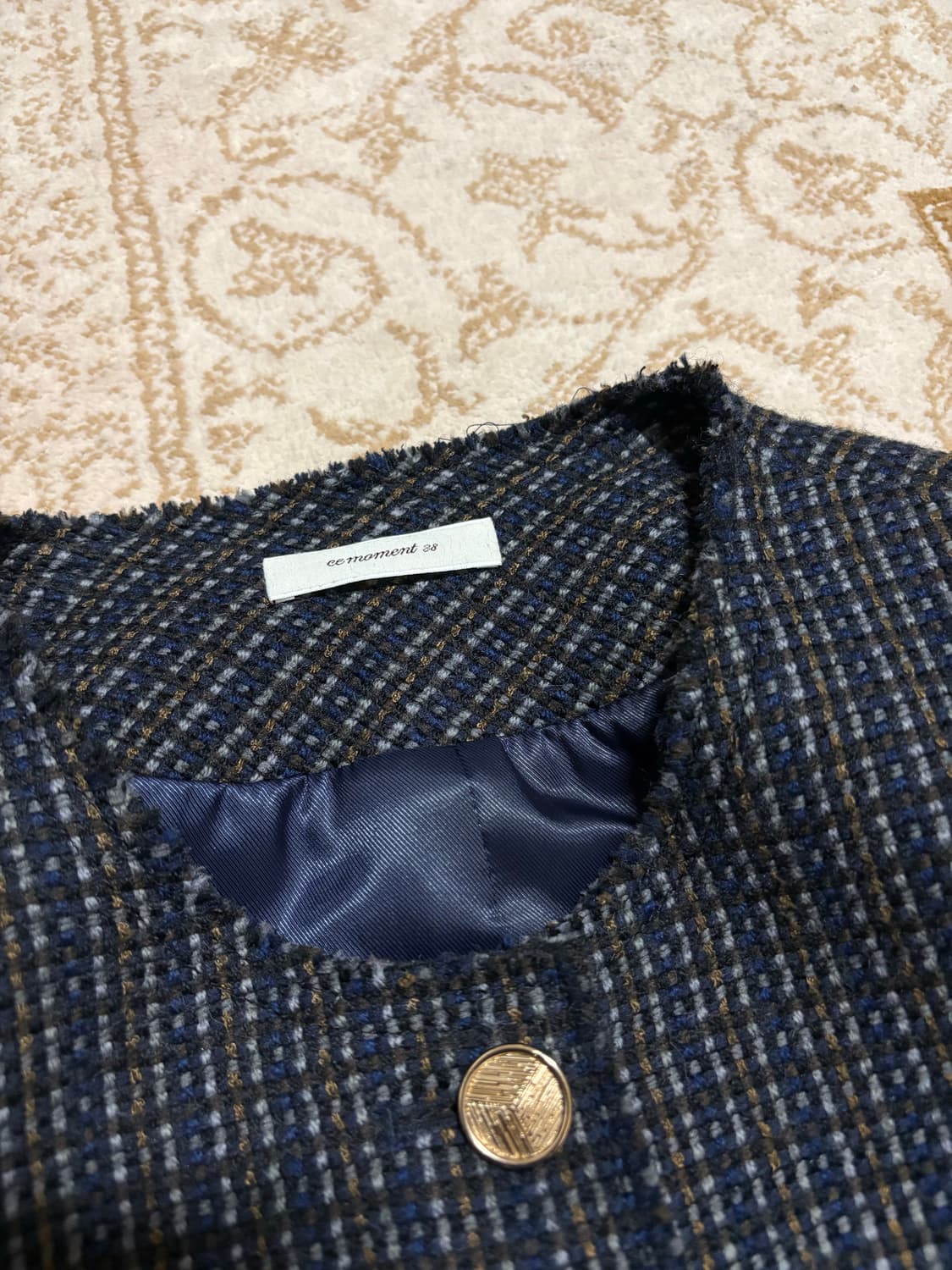 쎄모먼 매지컬 트위드 자켓  상품이미지8