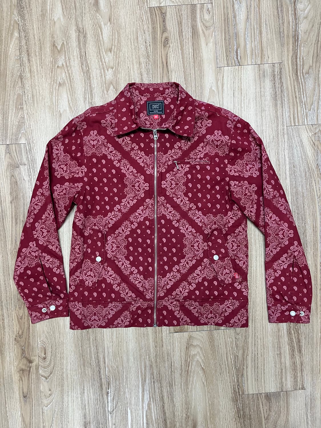 크리틱 페이즐리 워크 자켓 M 상품이미지1