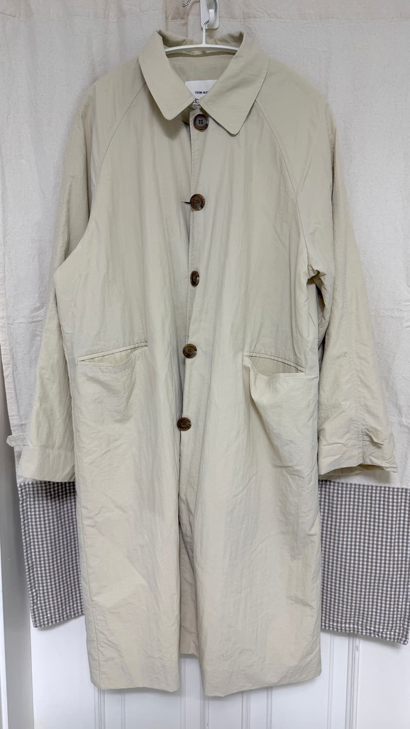 라이트베이지 트렌치 코트 상품이미지1