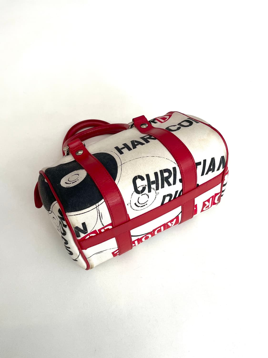 크리스찬 디올 2004 존갈리아노 리미티드 피어싱 하드코어 보스턴백 상품이미지10