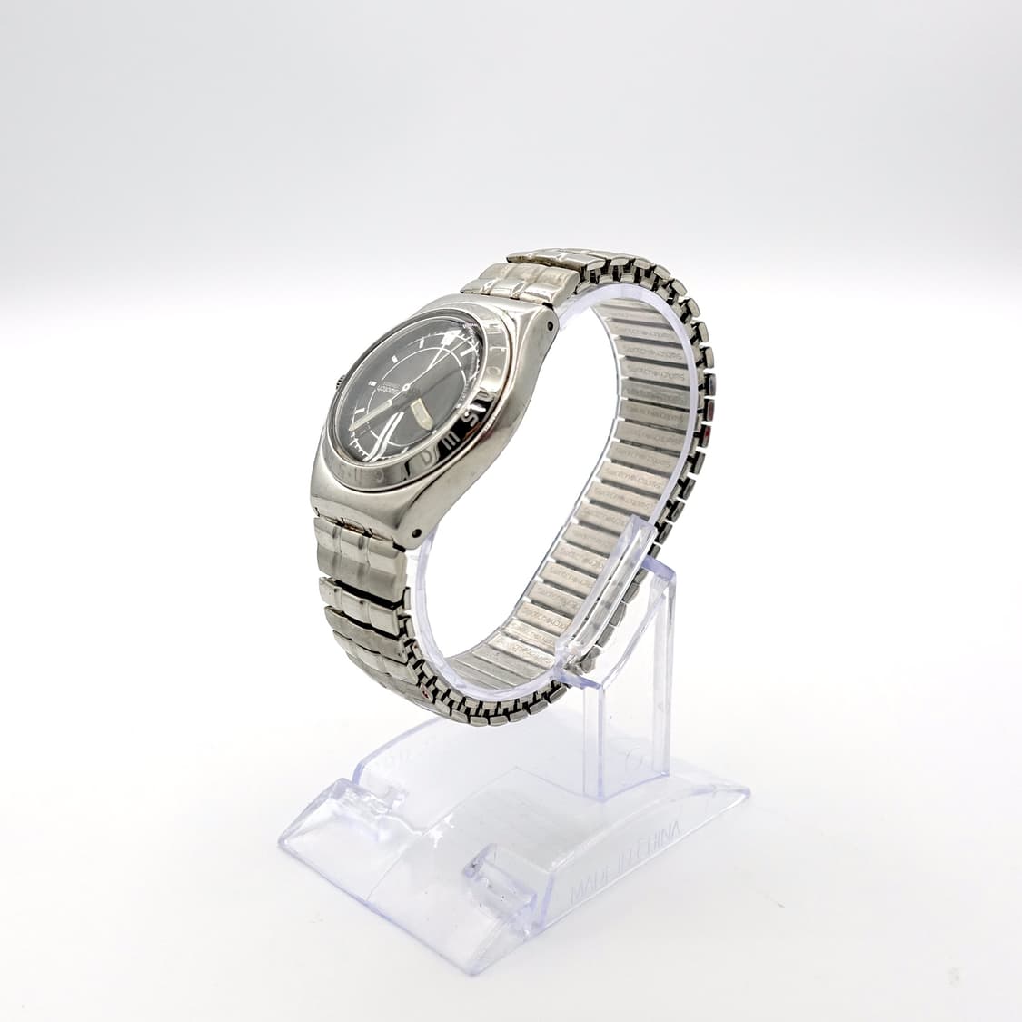 SWATCH 빈티지 스와치 아이러니 실버 익스팬션 메탈 손목시계  상품이미지2