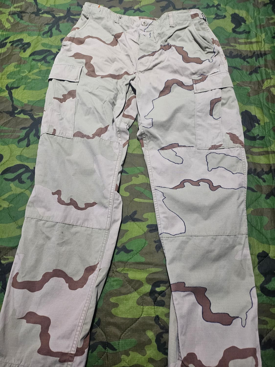 미군오리지날 사막삼색 bdu 팬츠 상품이미지1