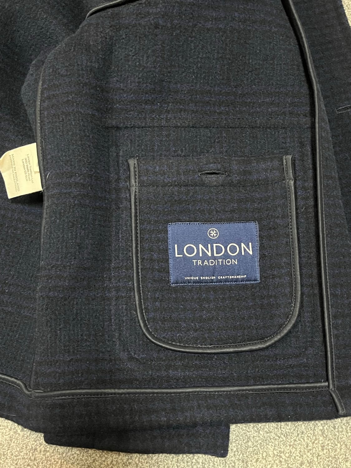 London Tradition 네이비 모직 자켓 UK42 상품이미지2