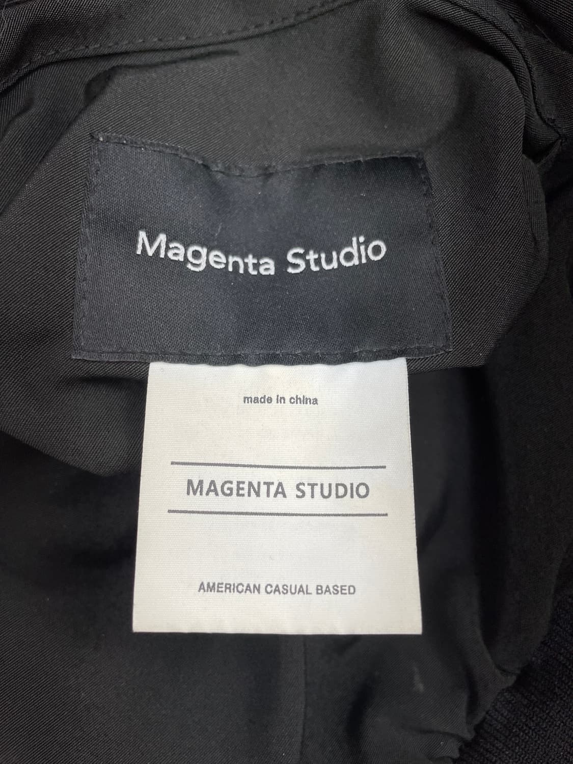 Magenta Studio 리버시블 블랙 퍼 후드 자켓 상품이미지6