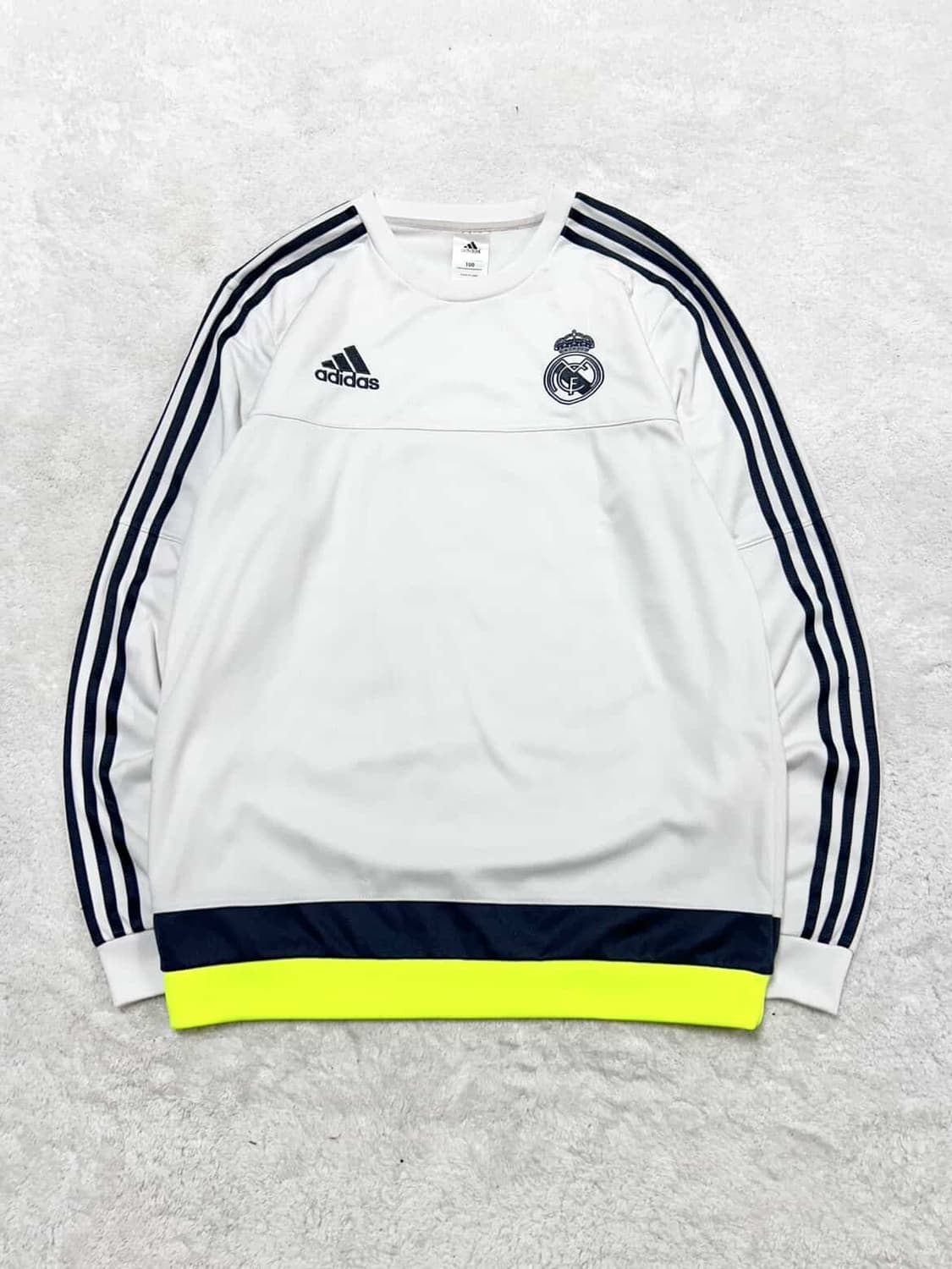 아디다스 레알마드리드 화이트 롱슬리브 상품이미지4