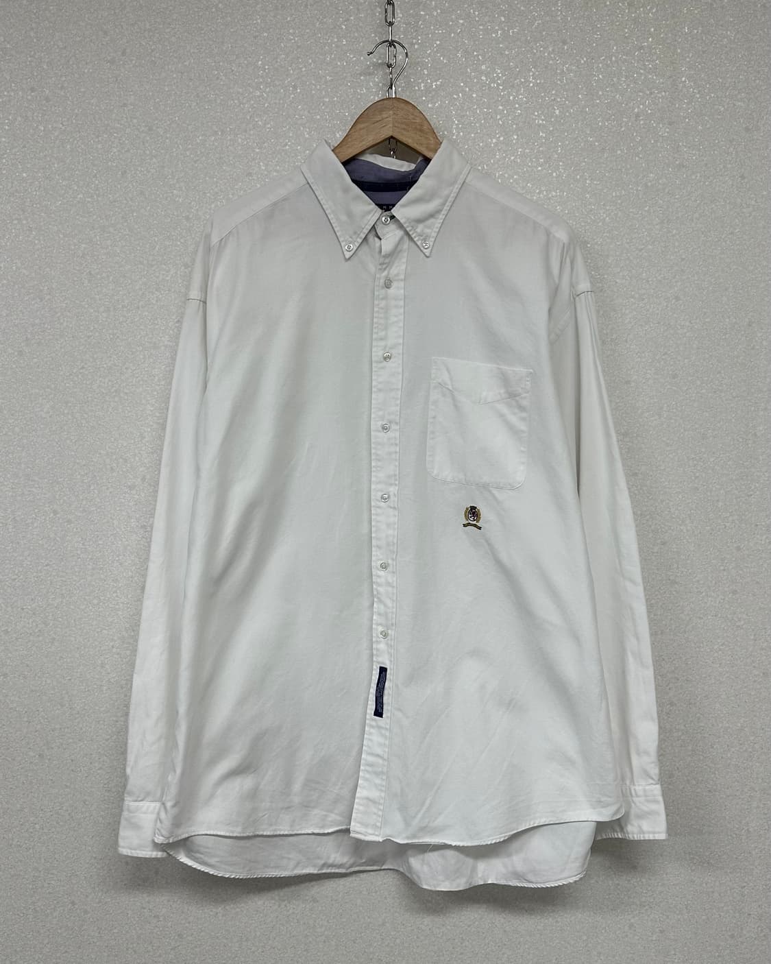 (3XL)90'S 타미 화이트 셔츠-M2179 상품이미지1