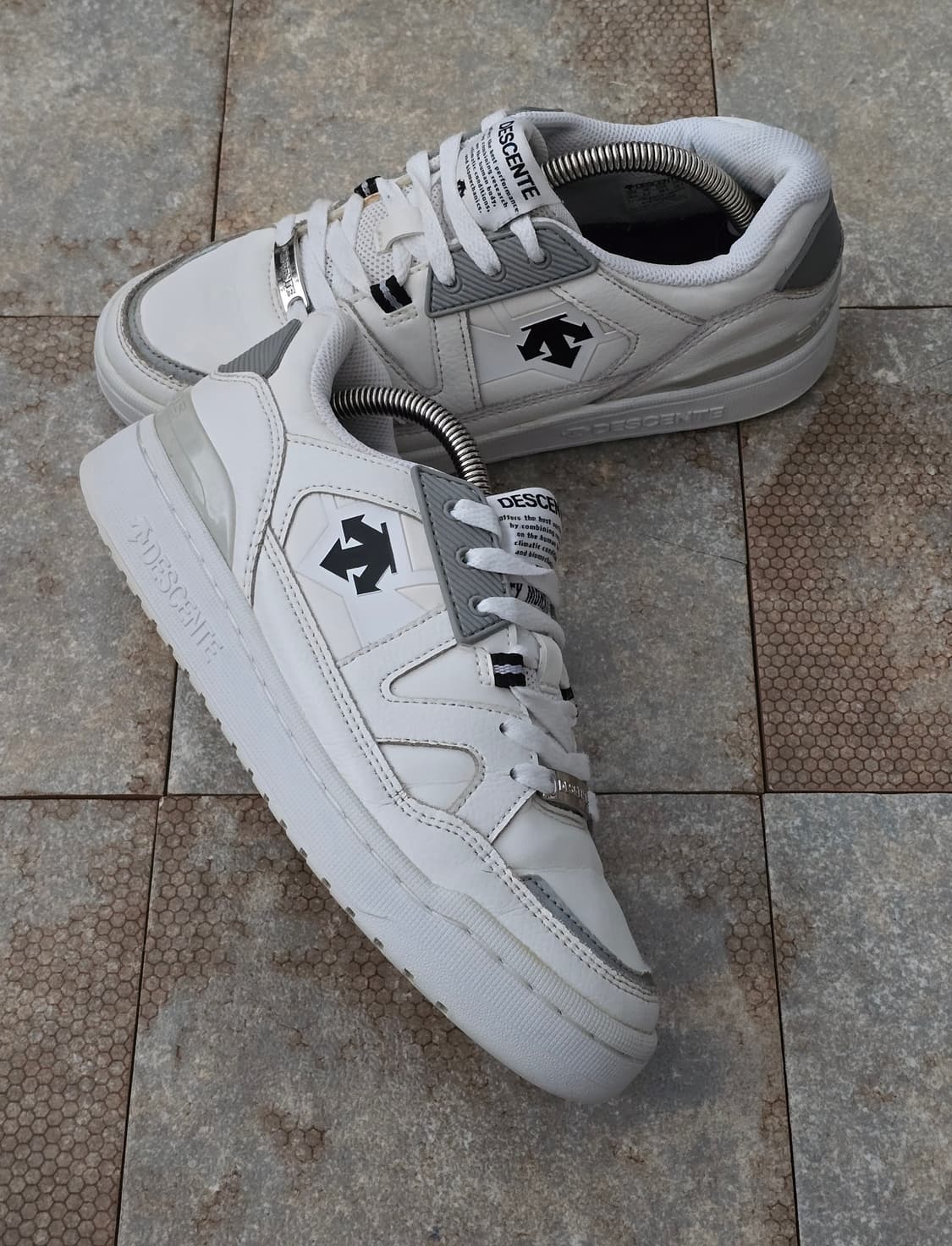 (245)데상트 시티 클래식 화이트 상품이미지6