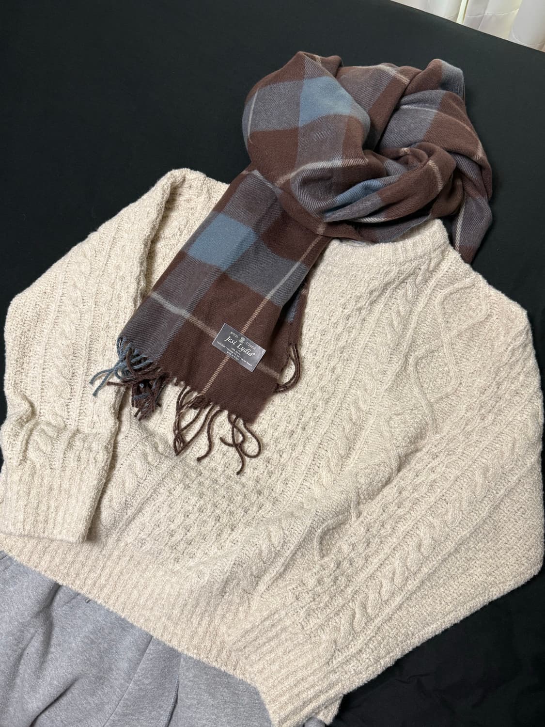 머플러, 노멜렛 니트 set 상품이미지2