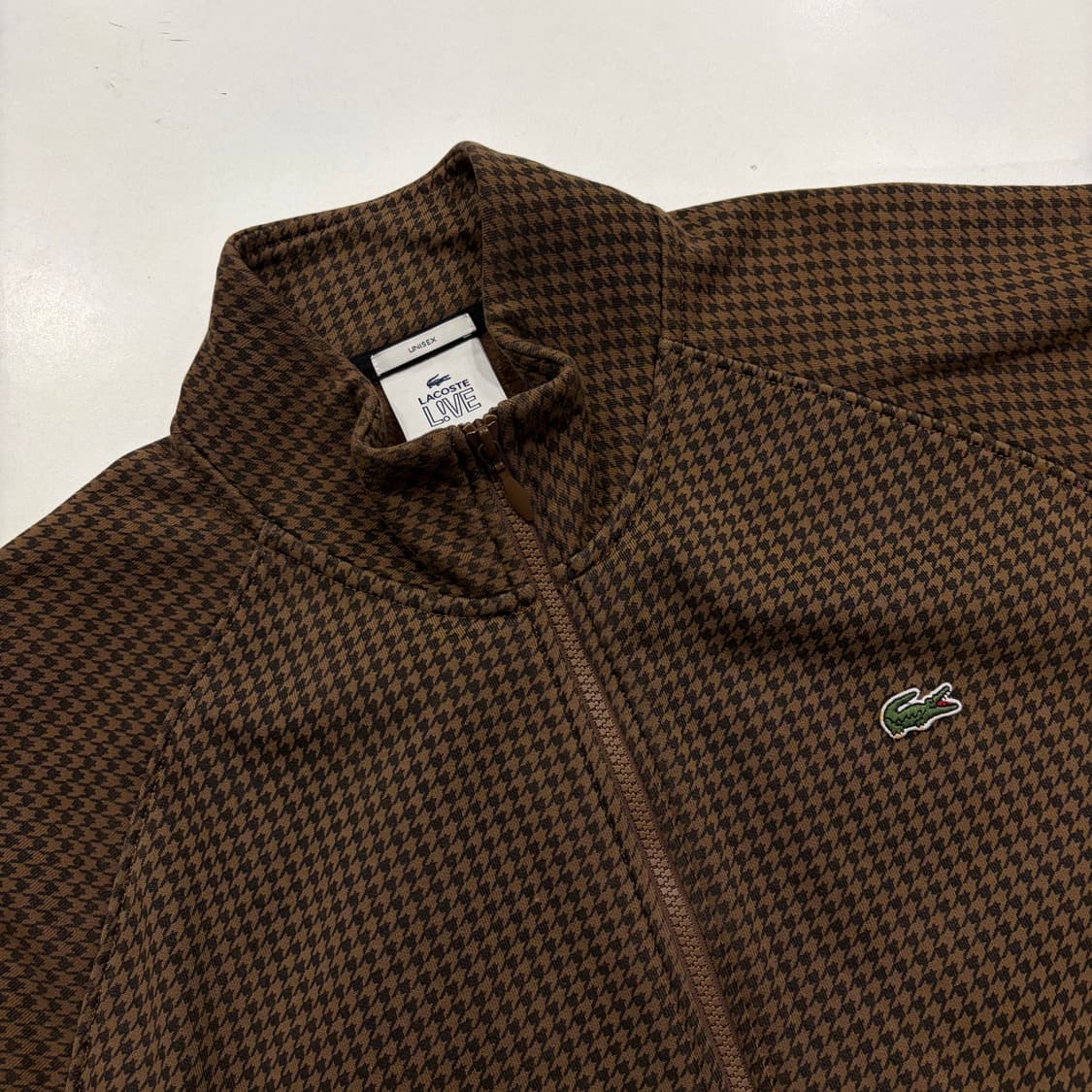 [XL] 20FW 라코스테 하운드투스 패턴 집업 자켓 B373 상품이미지3