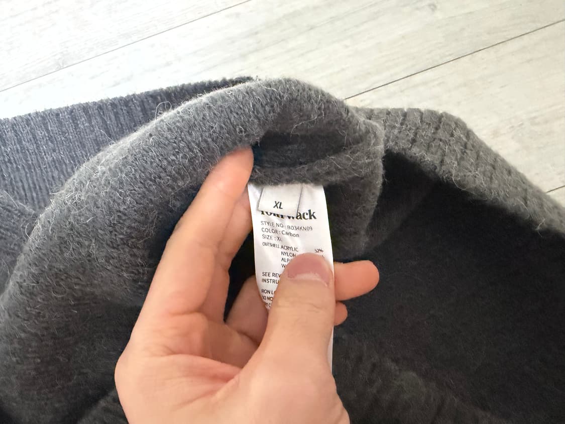 토니웩 모헤어 가디건 판매합니다 엑라 상품이미지3