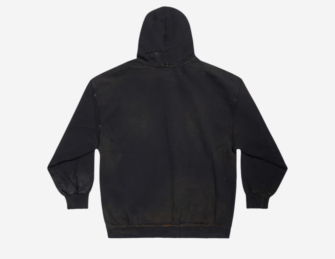 23SUMMER 발렌시아가 스몰핏 머드 후드 집업 XS 새상품 상품이미지8