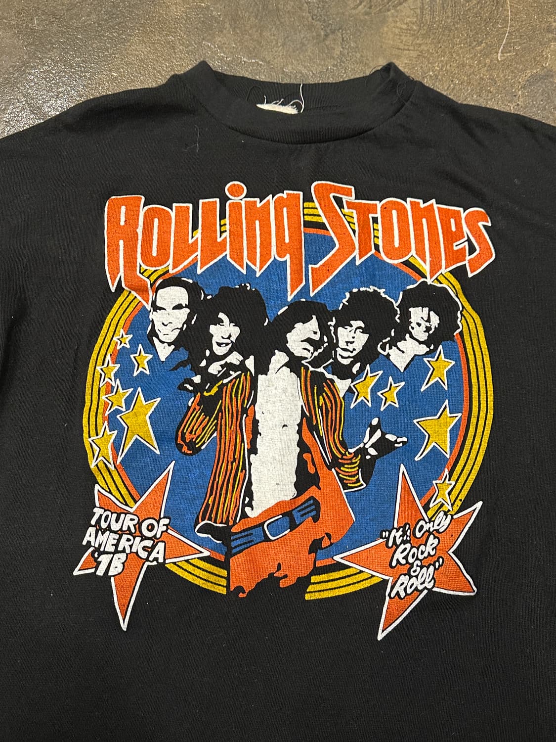 롤링스톤즈 빈티지 반팔티셔츠 L 상품이미지3