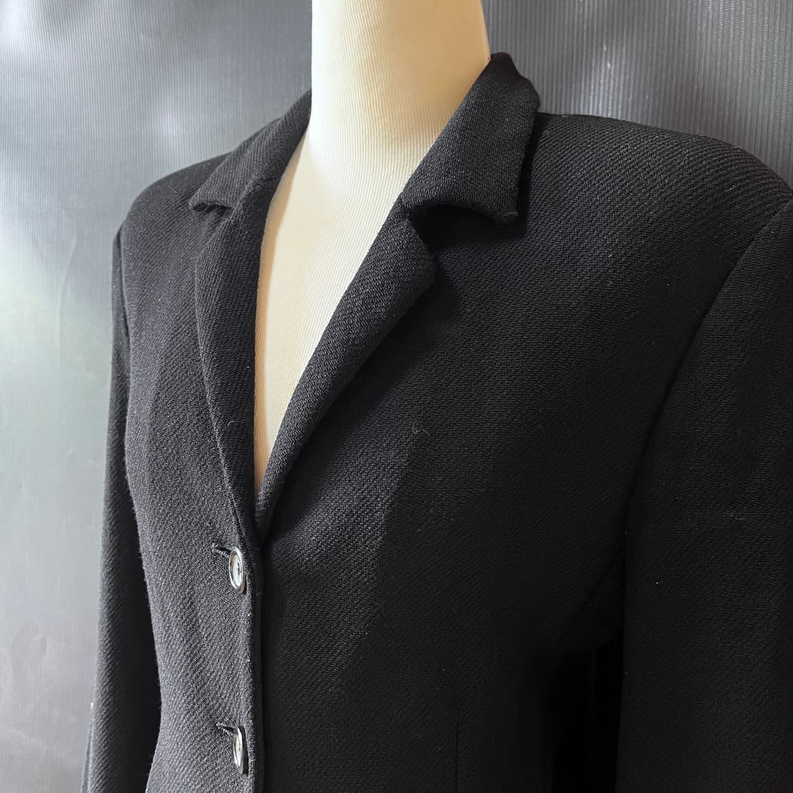 iBlues by Max Mara 이태리 생산 블랙 니트 자켓 상품이미지2