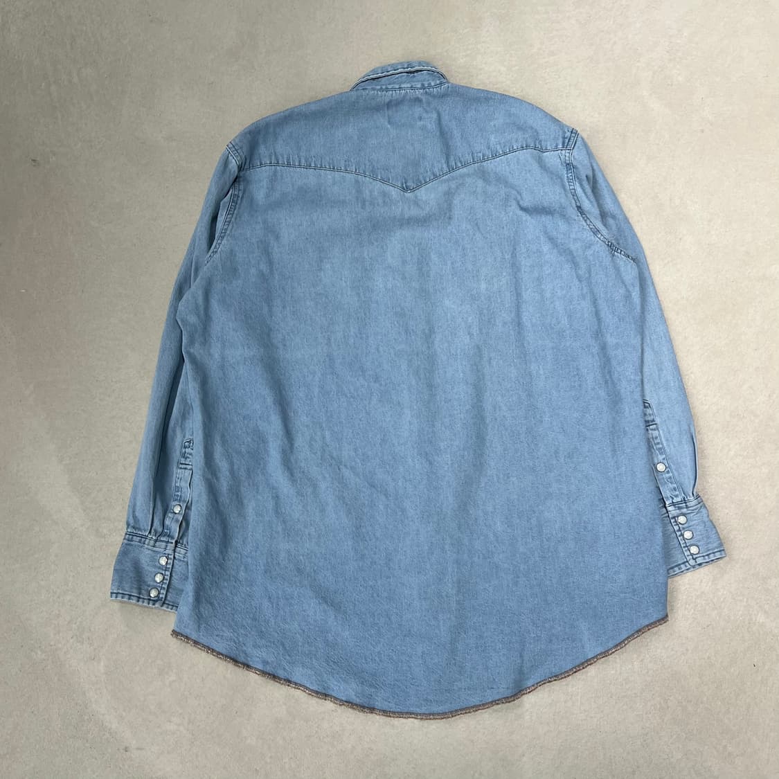 랭글러 웨스턴 데님셔츠 s08877 상품이미지2