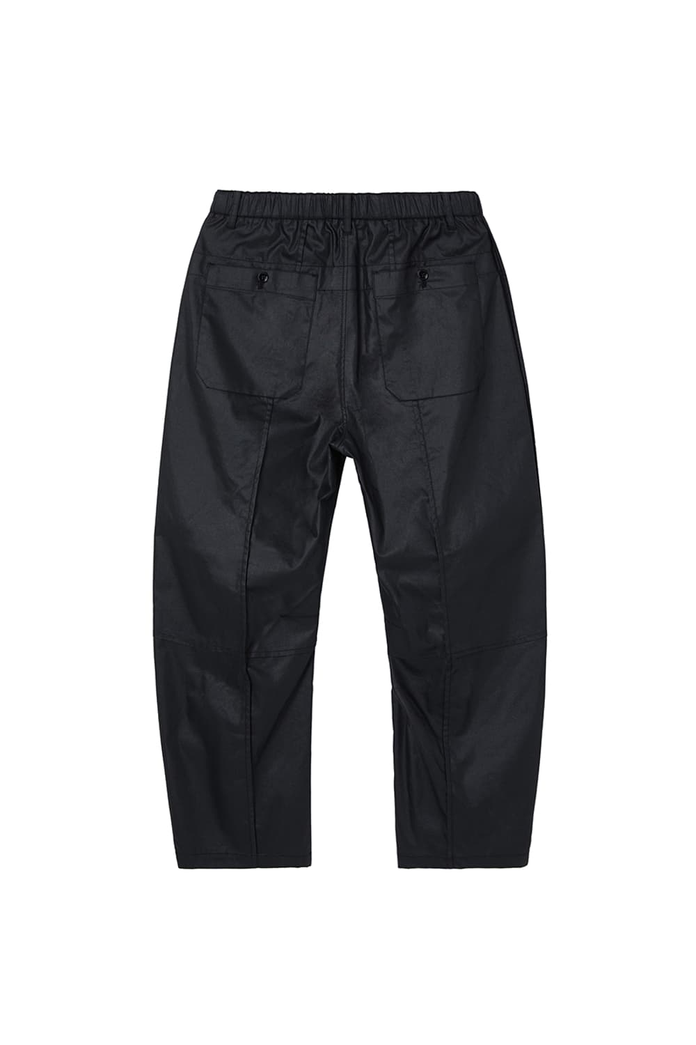 인사일런스 커브드 코튼 팬츠 COATED BLACK 상품이미지2