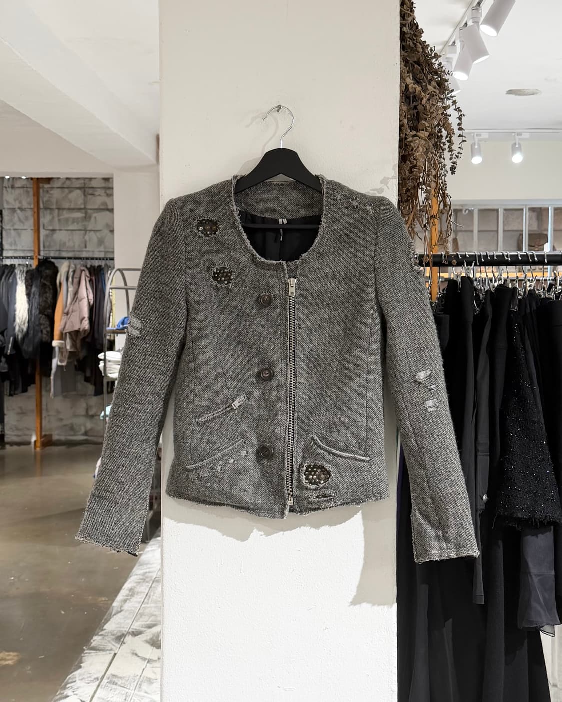 마르니 브라운 케이프 코트 상품이미지10