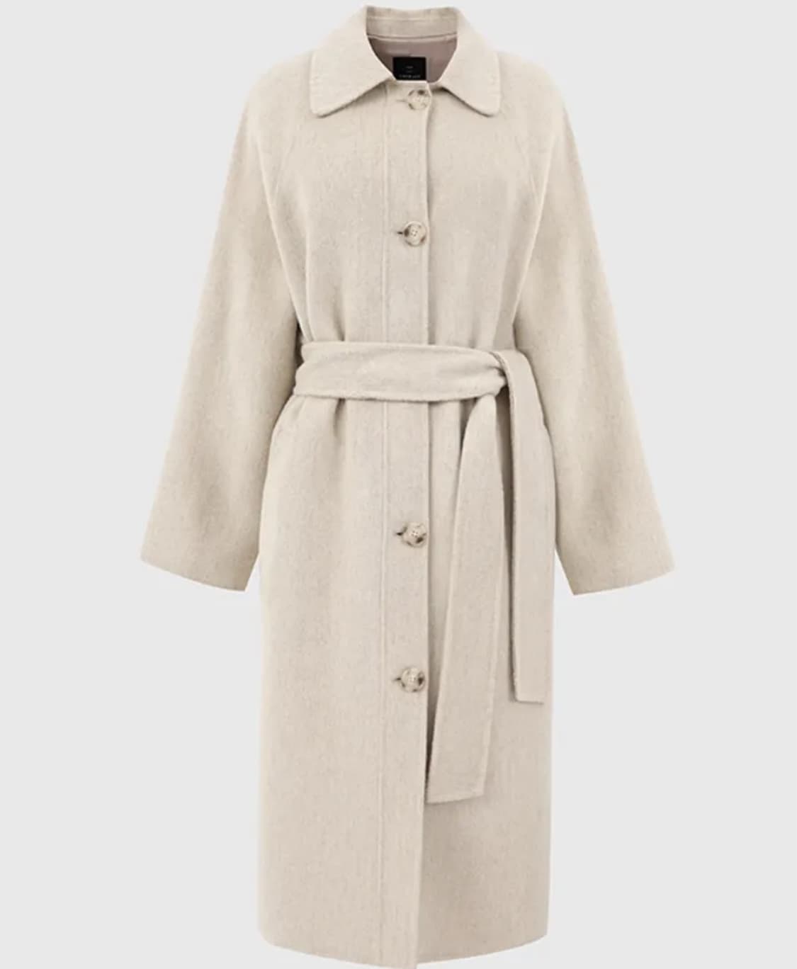 룩캐스트 레글런 핸드메이드 울 코트 S 상품이미지1