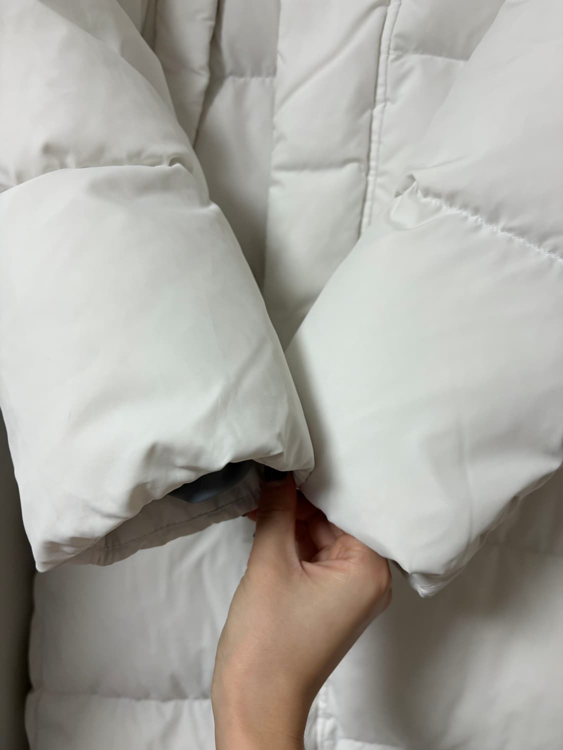 캐논 데상트 화이트 구스롱패딩 상품이미지6