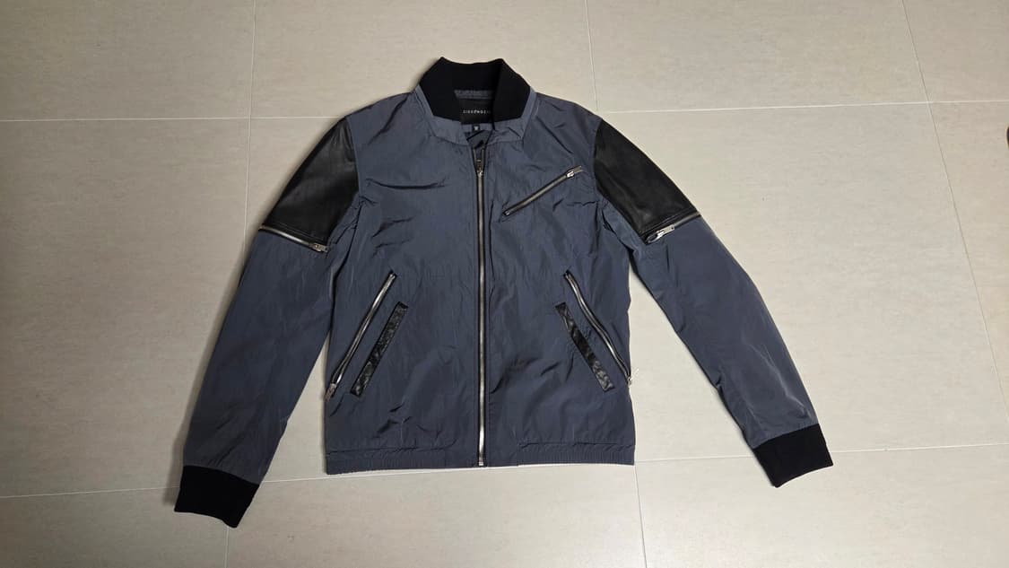 지오 송지오 가죽 블루종 점퍼 상품이미지1