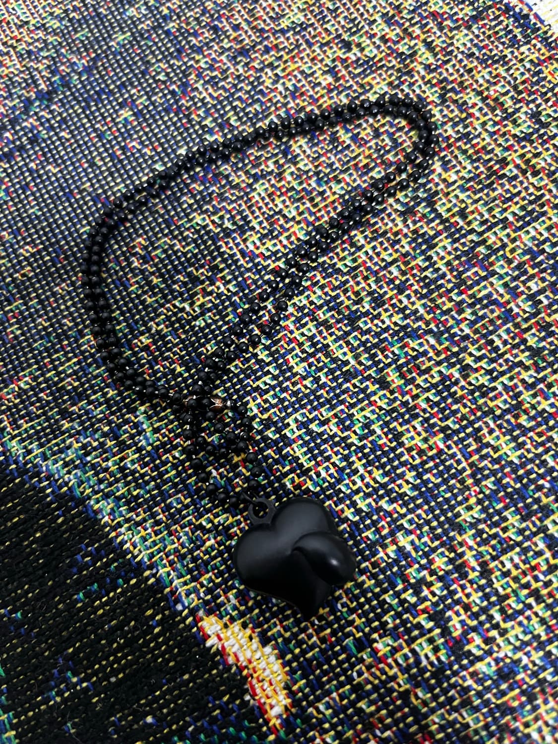 넘버나인 하트 렌즈 목걸이 상품이미지1