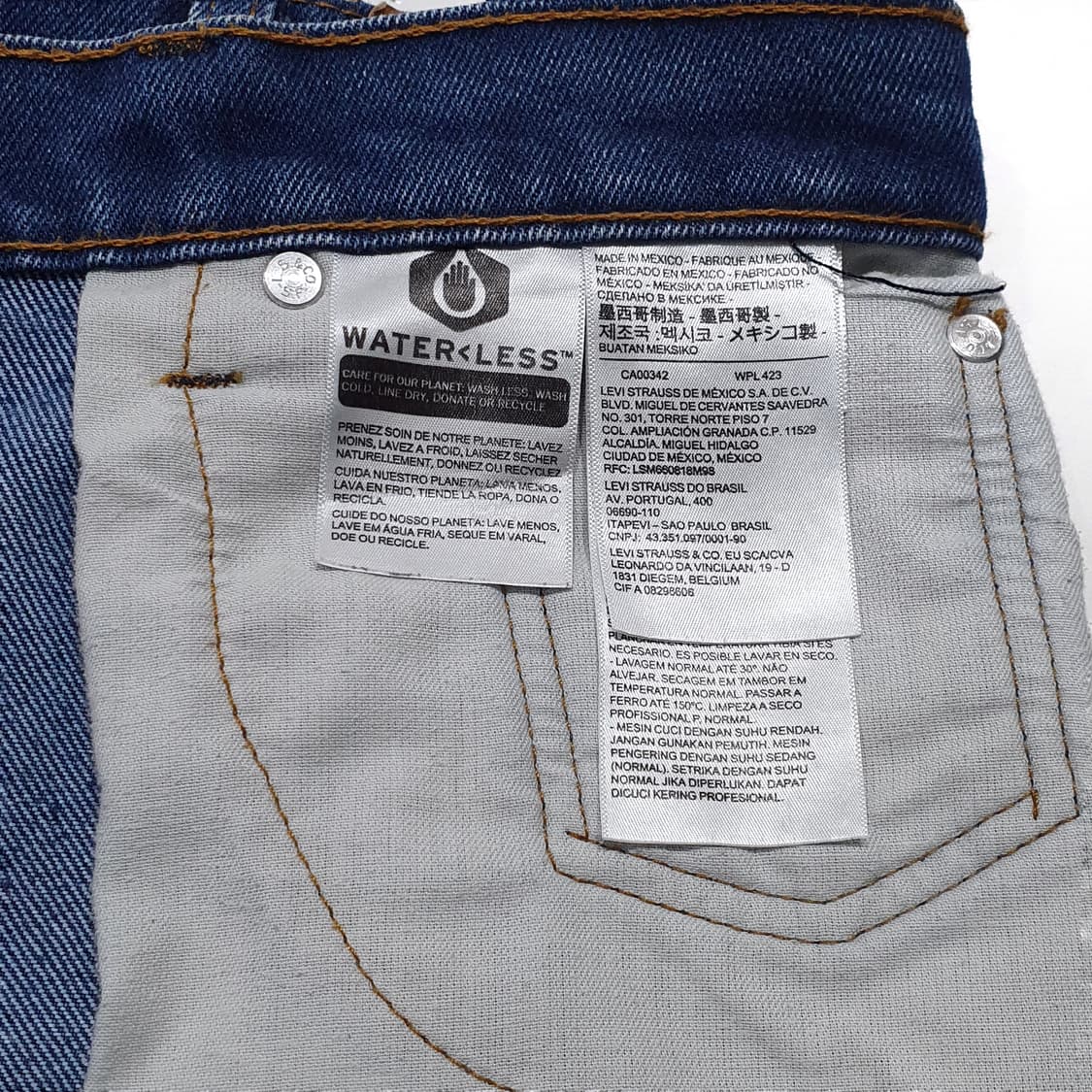 리바이스 517 부츠컷 블랭크탭 34 상품이미지8