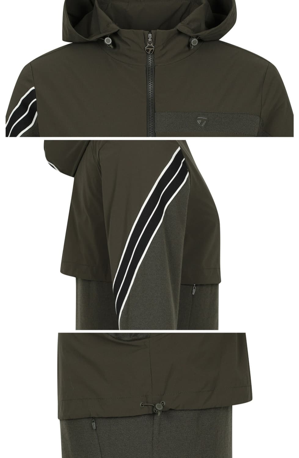 (새상품)테일러메이드 여성골프 방풍점퍼 후드짚업S 상품이미지6