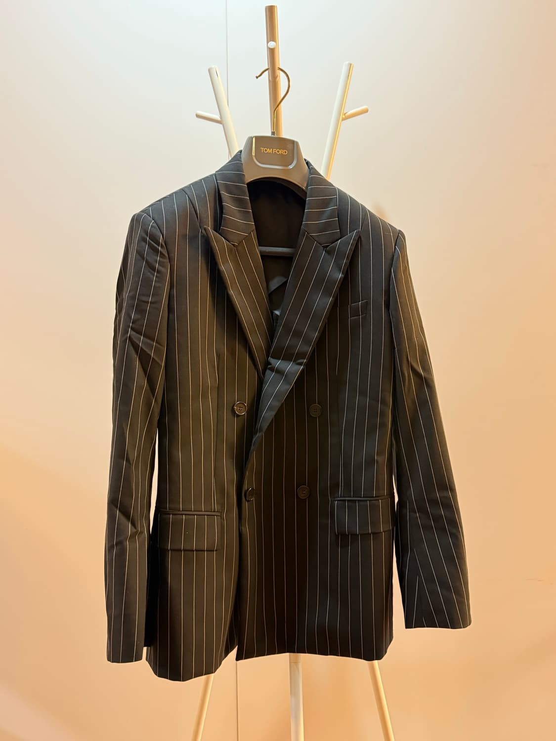 스트라이프 더블 자켓  상품이미지1