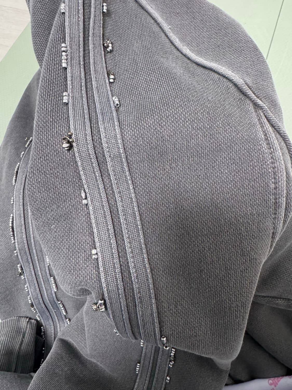 604 비즈트랙자켓+스커트 셋업 상품이미지6