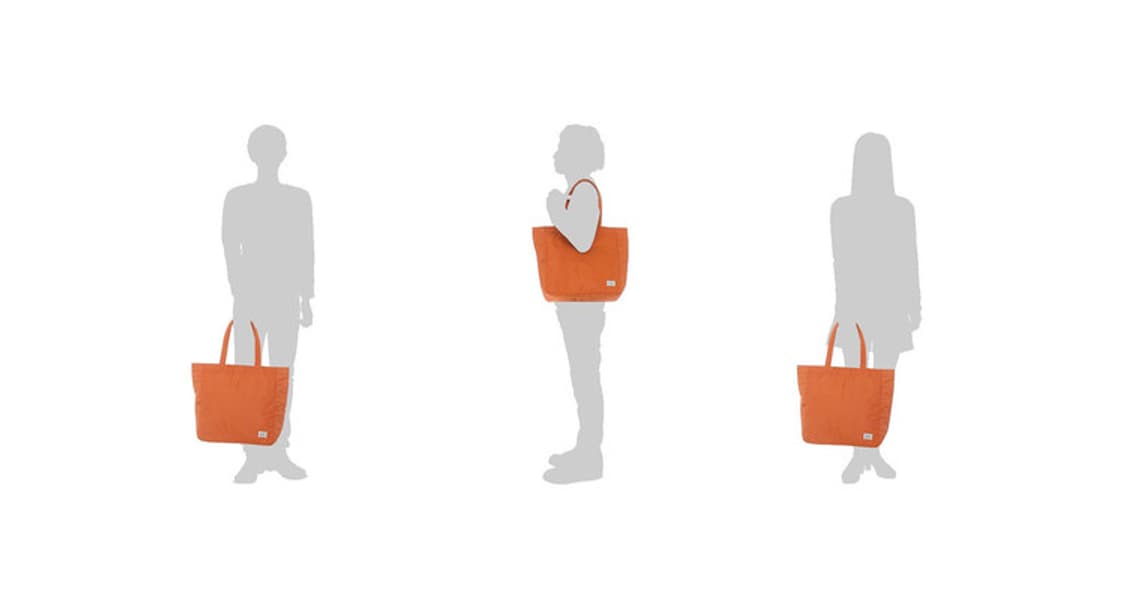 POTER TOTE BAG L (Light Gray & Sky Blue) 상품이미지3