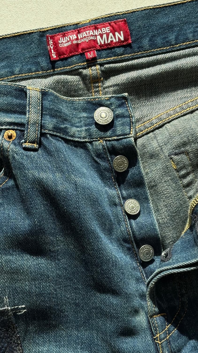 (M) 준야와타나베 리바이스 패치워크 데님 상품이미지10