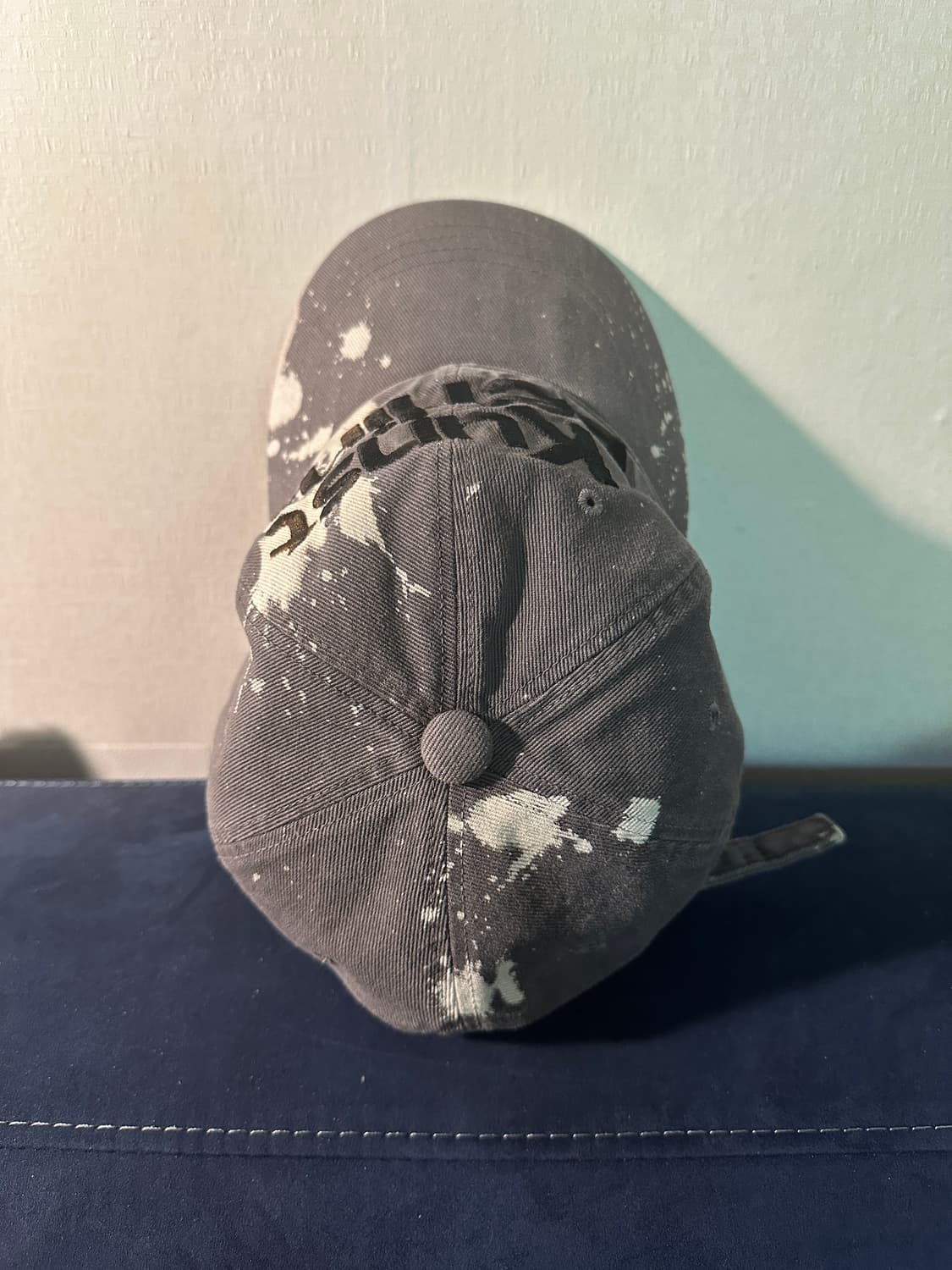 더뮤지엄비지터 쿤스트 워시드 볼캡 상품이미지4