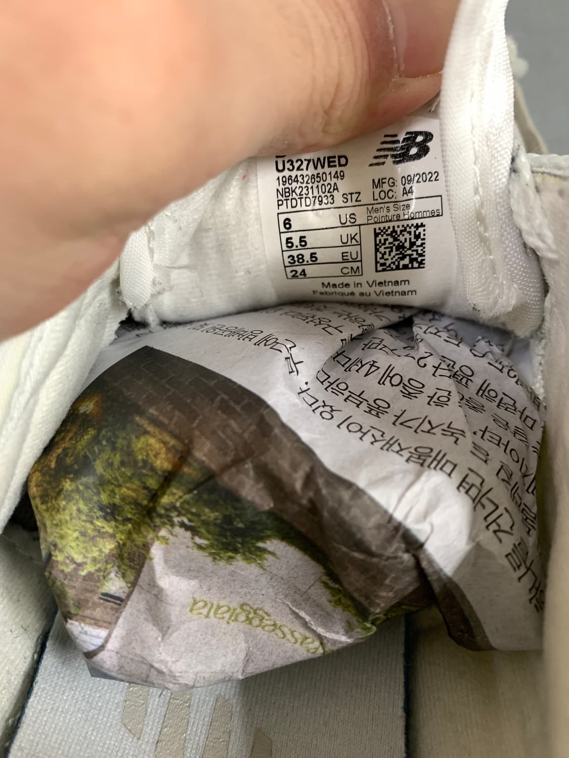 뉴발란스 327 그레이 매터 240 상품이미지8