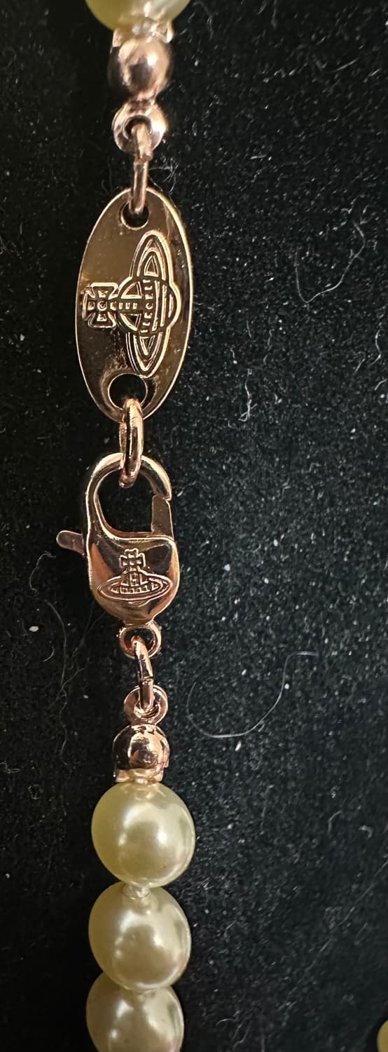 비비안웨스트우드 진주 목걸이&팔찌세트 상품이미지4