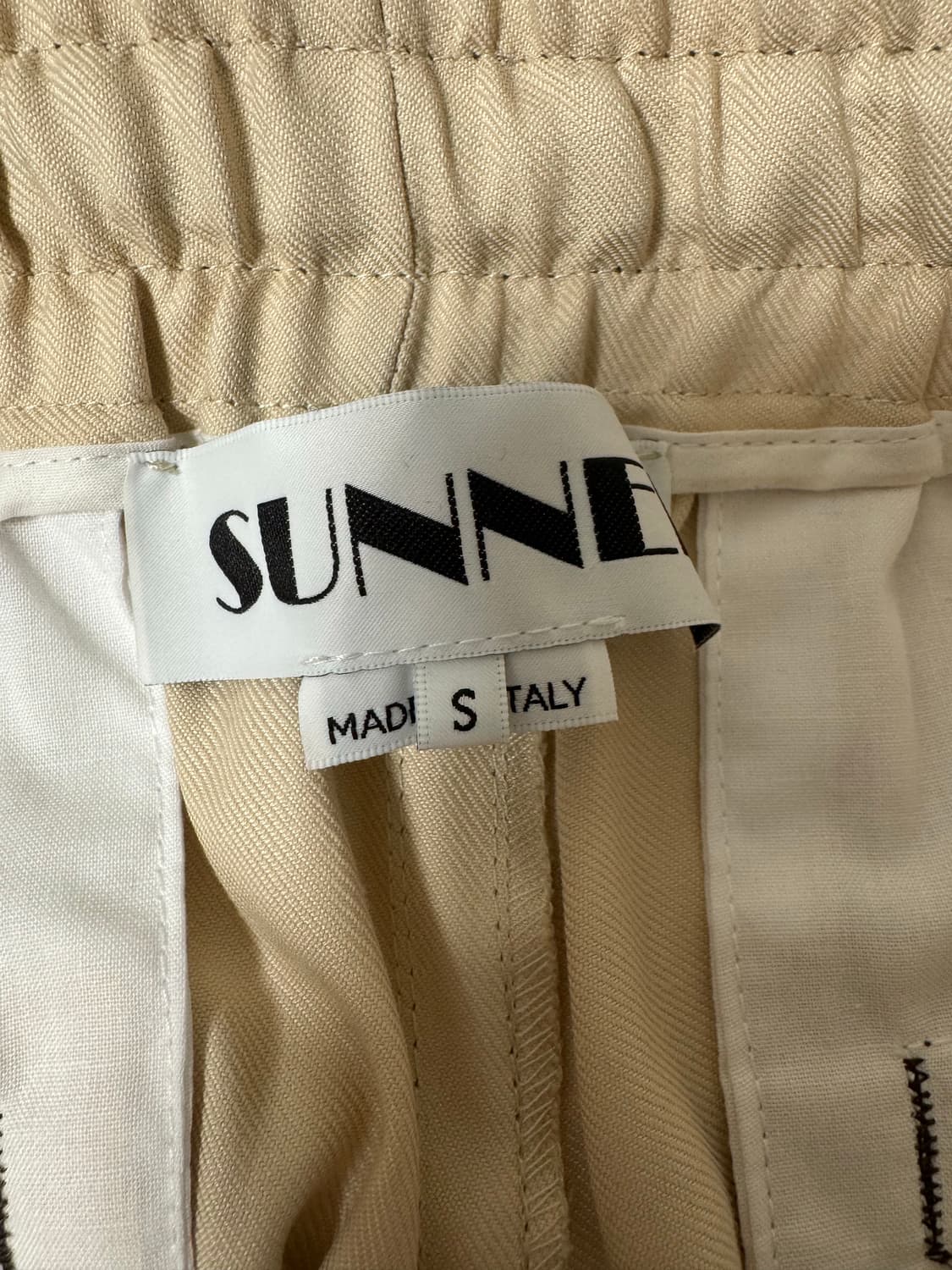 써네이 일라스틱 팬츠 라이트 베이지 상품이미지3