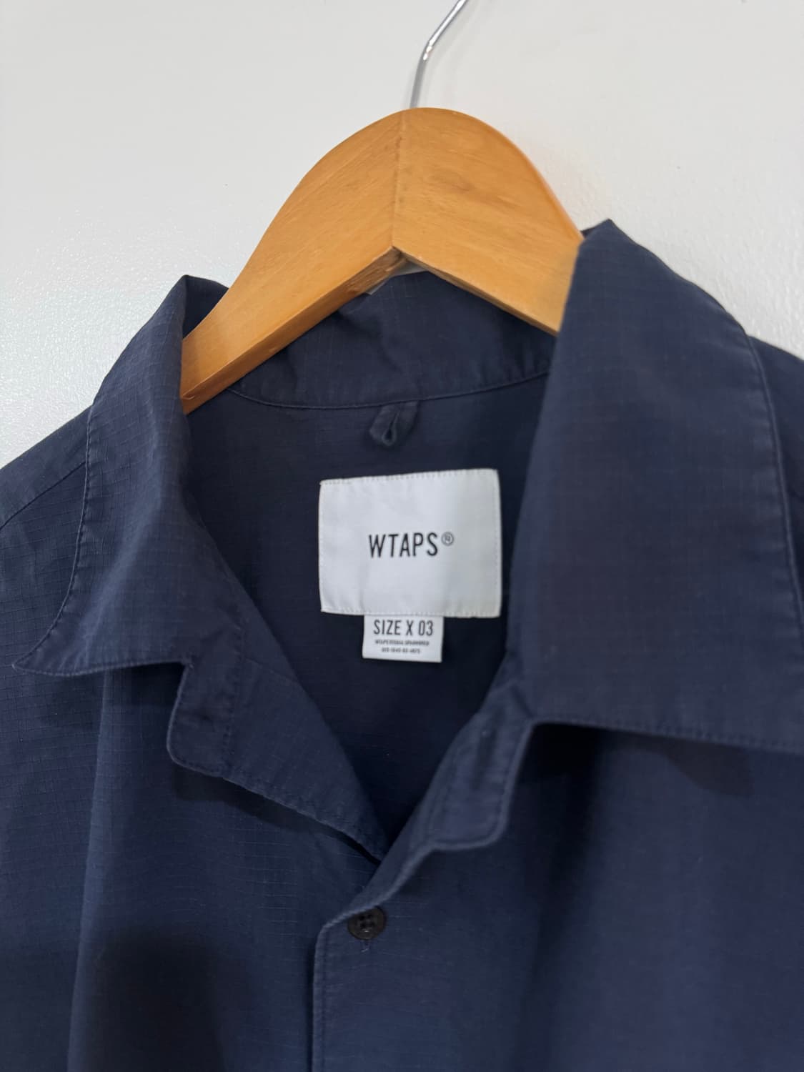 WTAPS 립스탑 숏슬리브 셔츠. 03사이즈  상품이미지2