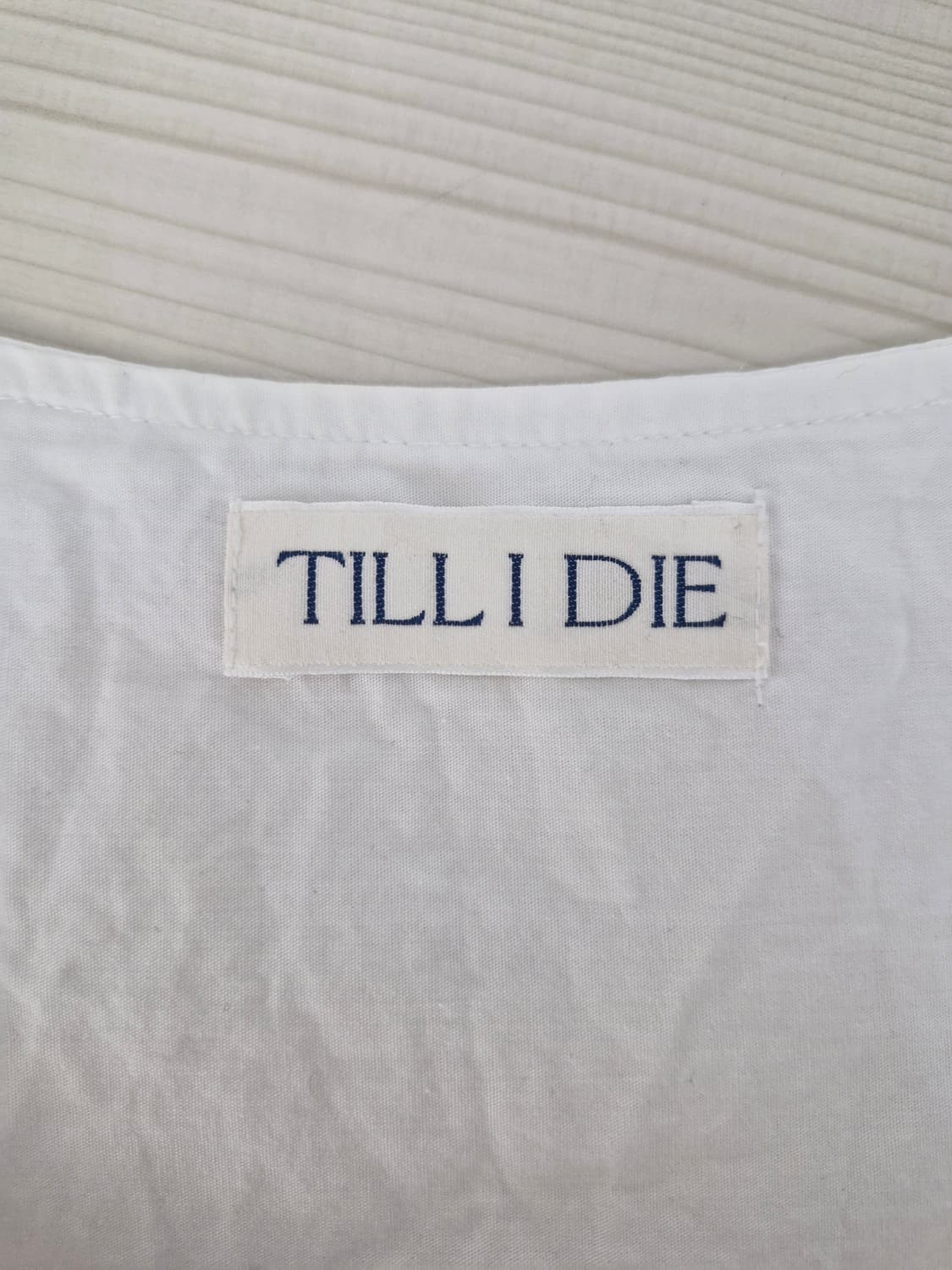 틸아이다이(TILLIDIE)프론트 리본 포인트 블라우스 상품이미지6