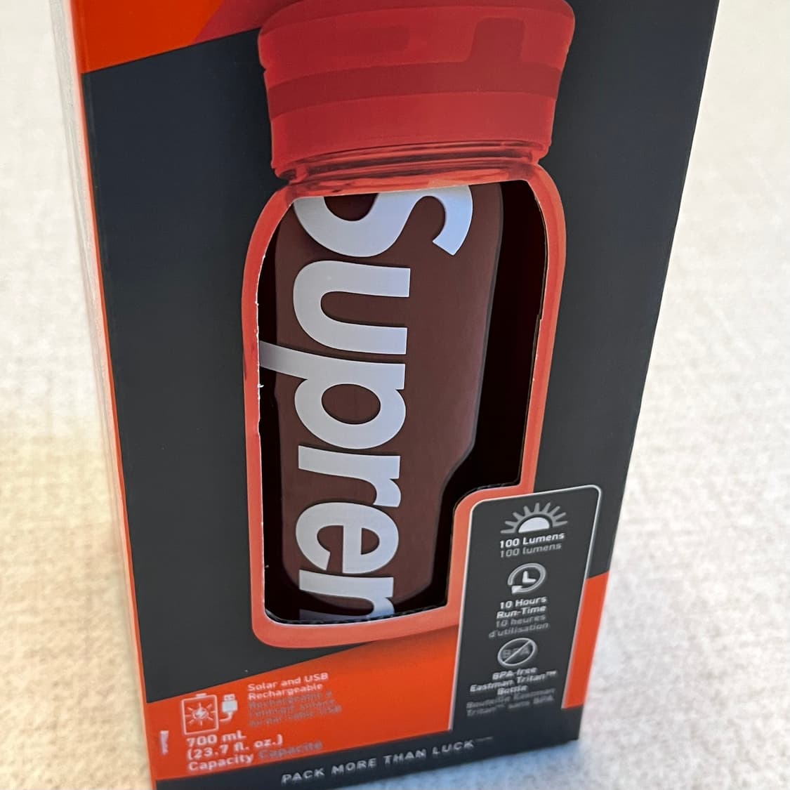 슈프림 솔 워터 보틀 랜턴 물병 - 25fw 상품이미지3