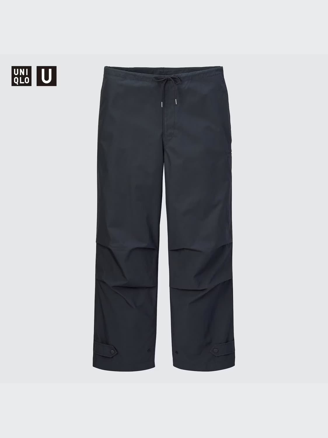 [M] 유니클로U 와이드 파라슈트 팬츠 다크그레이 상품이미지1