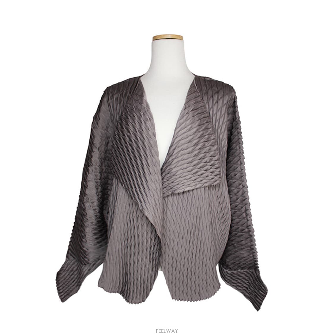 이세이 미야케 그레이 플리츠 가디건 2 상품이미지1