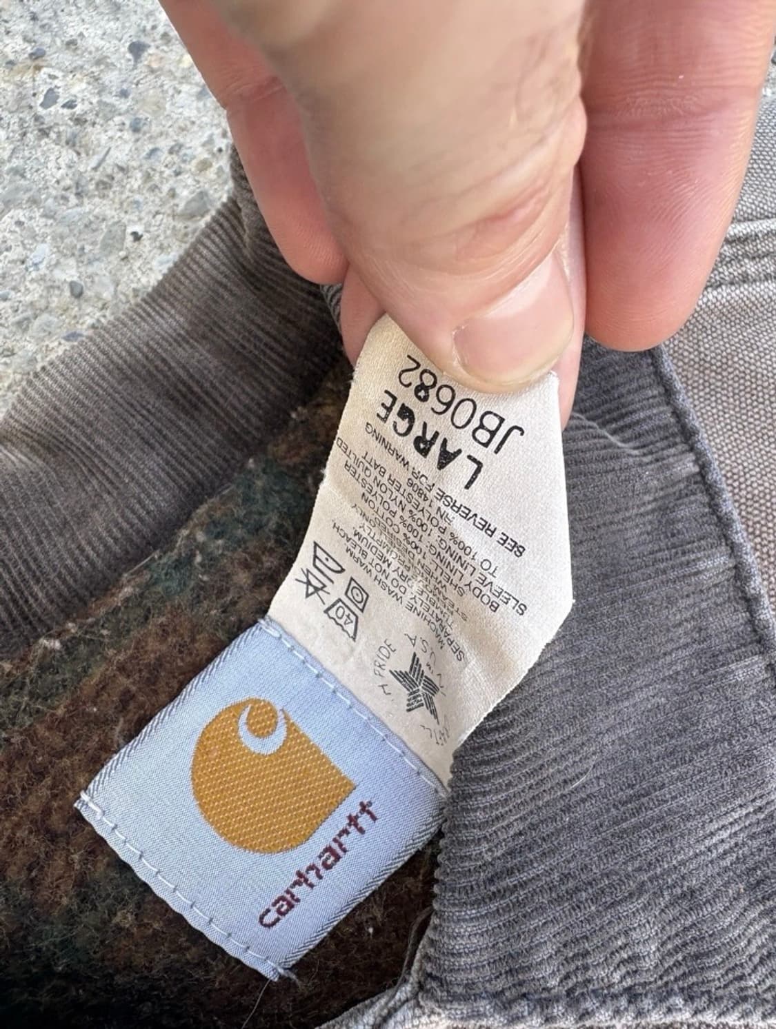 90s 미제 칼하트 블랭킷 트러커 자켓 상품이미지4