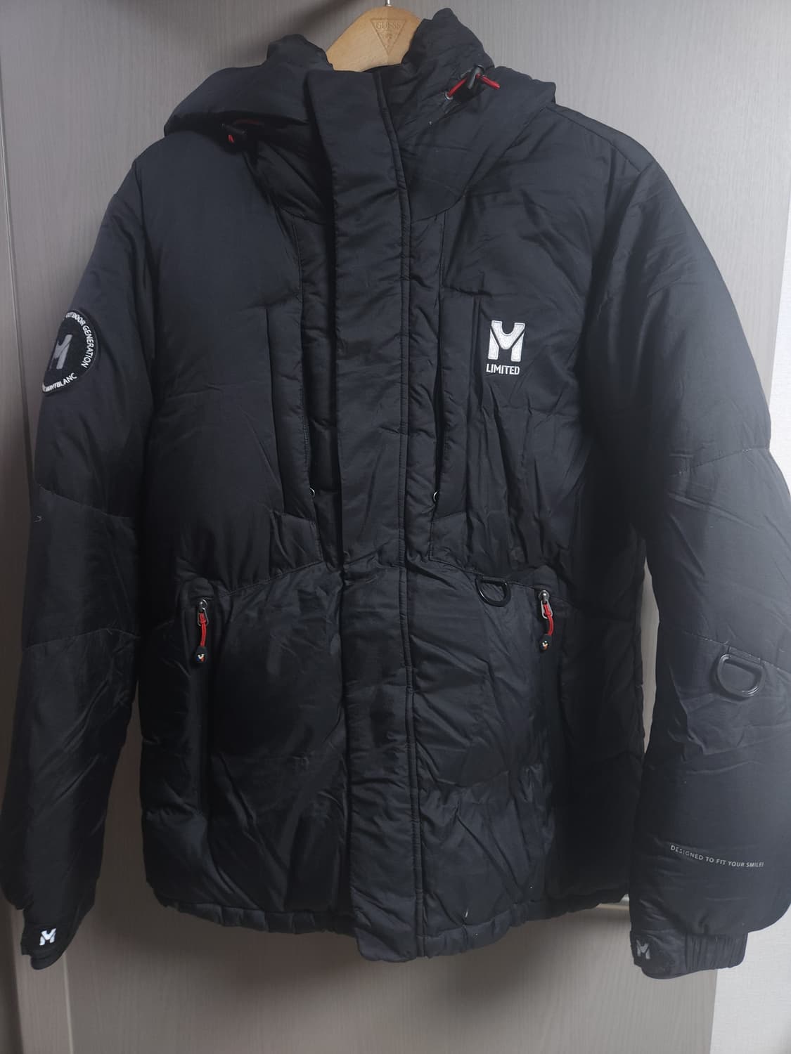 밀레 구스 봄버 패딩, L 상품이미지1