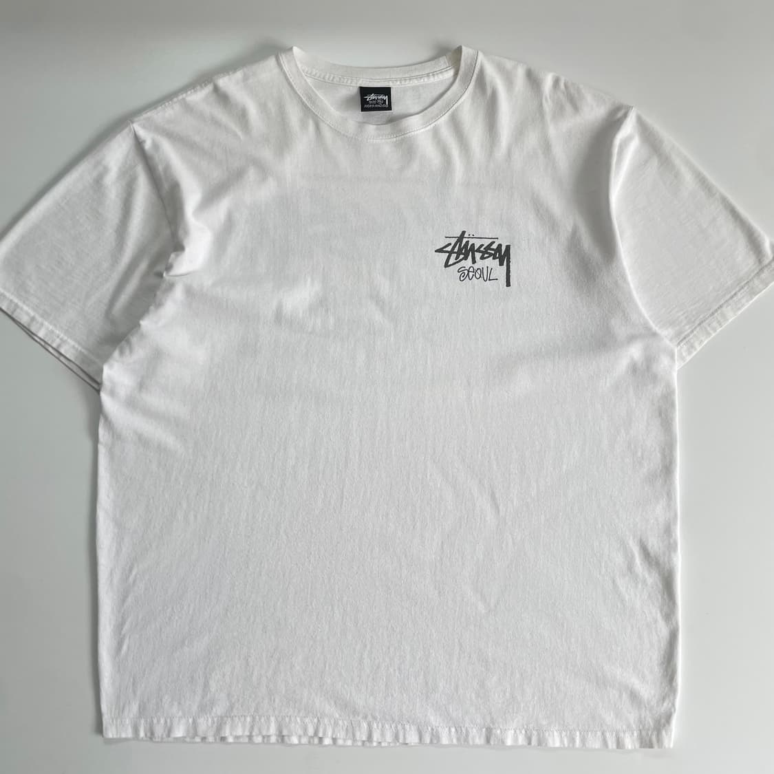 Stussy  스투시 스탁 서울 로고 반팔 티셔츠 상품이미지2