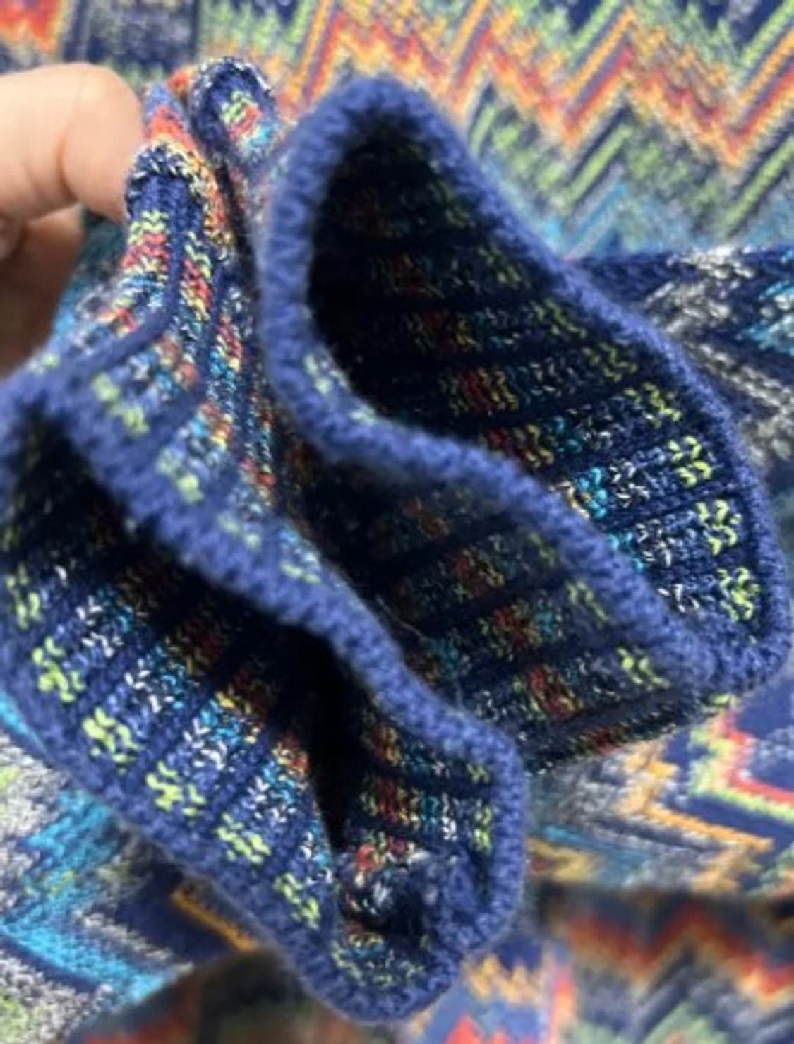 GIOFERRARI지오페라리 남성 에스닉패턴코튼니트 상품이미지4