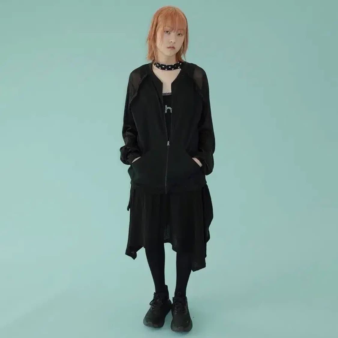 지초이 SS24 BLOUSON (BLACK) 상품이미지2